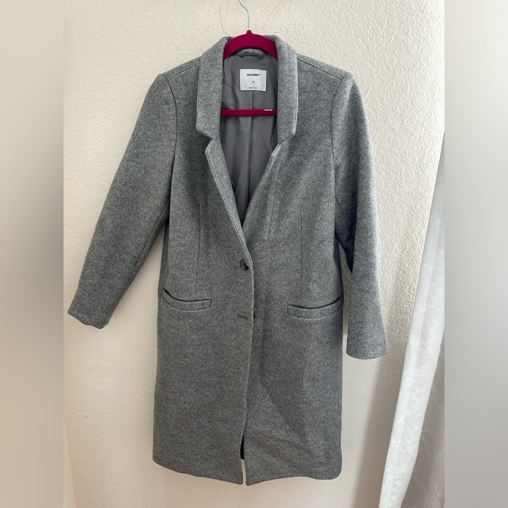 Old Navy Grey Peacoat